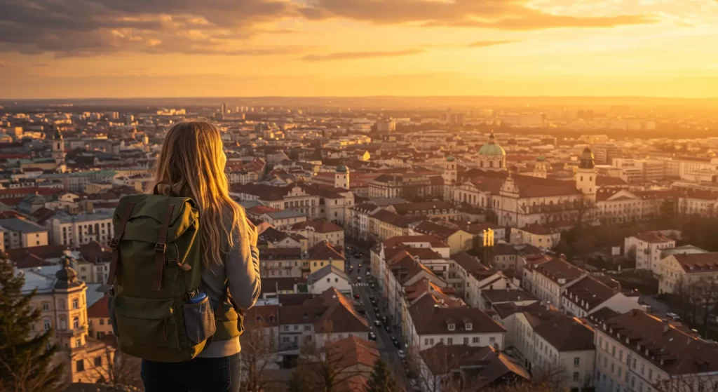 Pasaporte y boleto de avión listos para viajar.