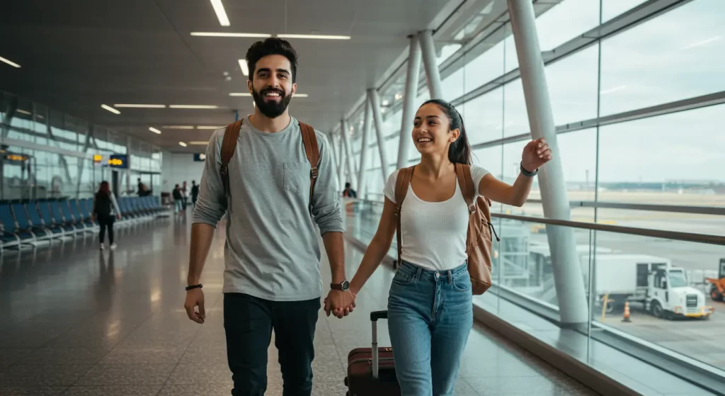 Infografía de requisitos de viaje sin visa