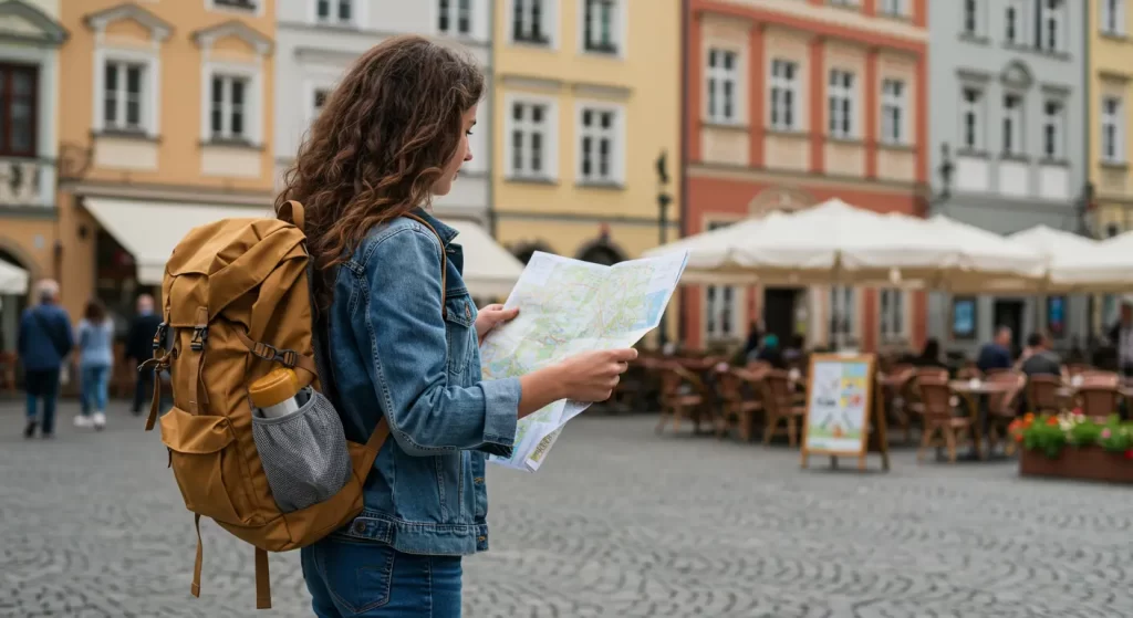 viajero en aeropuerto low cost 2025