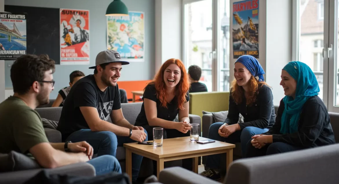 habitación hostel económico Europa