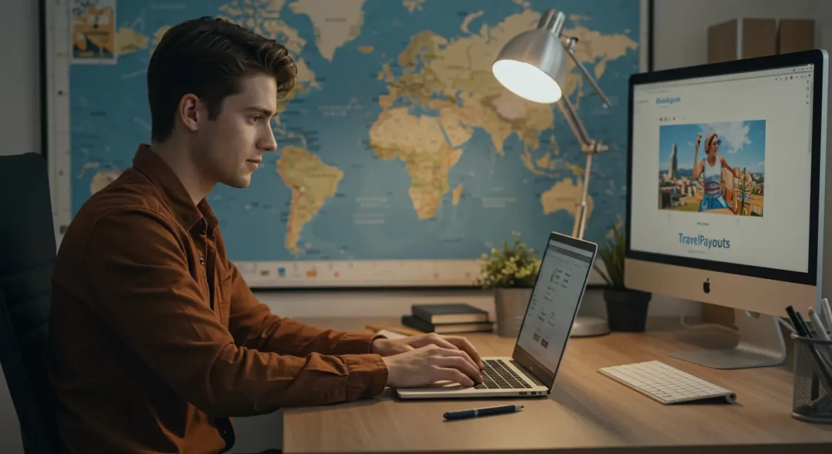 Widget de búsqueda de hoteles de Booking en una web de viajes