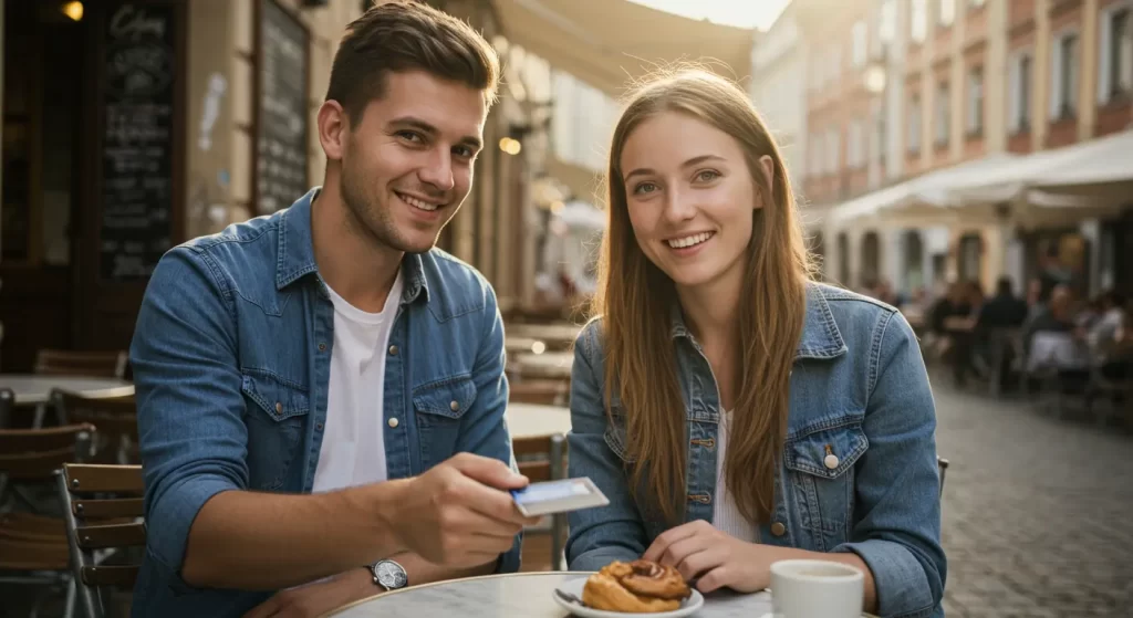 Aplicaciones móviles de Wise, Revolut y N26 en smartphone