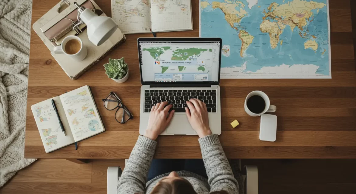 Interfaz de Skyscanner mostrando vuelos económicos