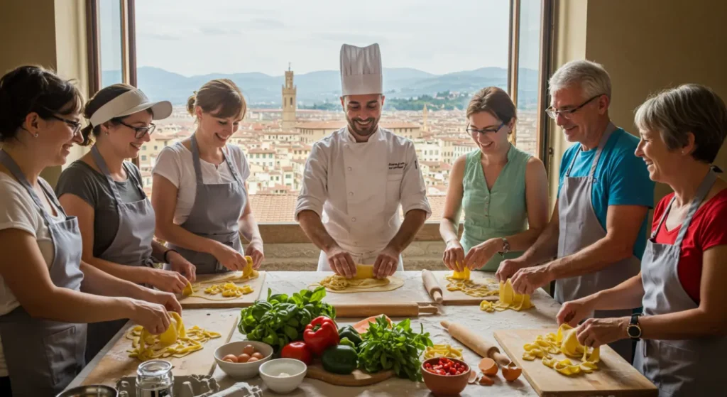 Taller de cocina en Florencia