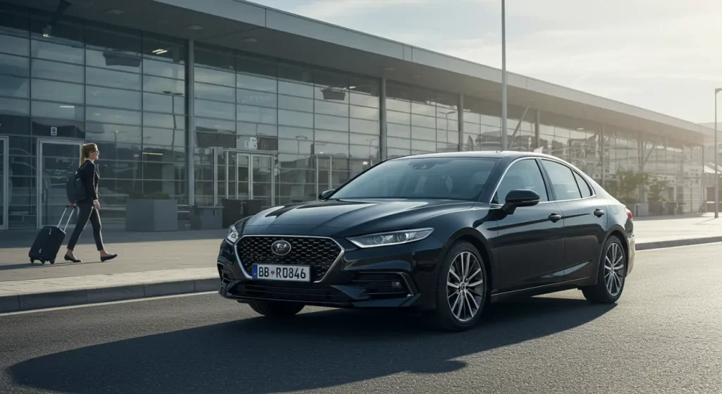 Alquiler de coches premium en aeropuerto